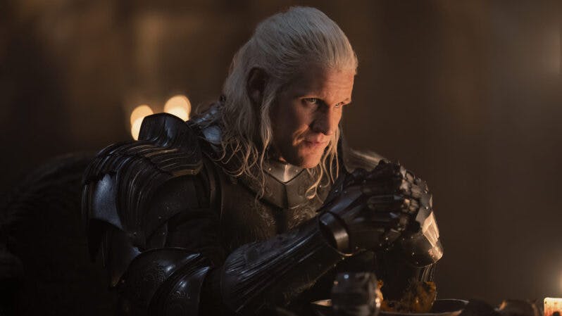 Matt Smith as Daemon Targaryen in House of the Dragon S2
